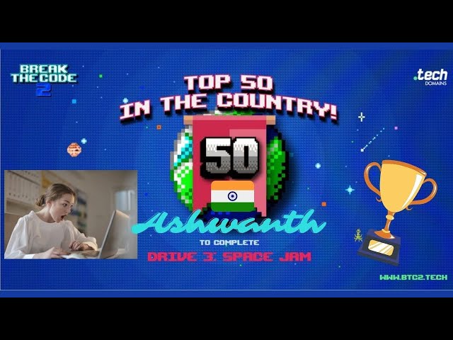 India top 50 or what? | #breakthecode2 | #hackathon