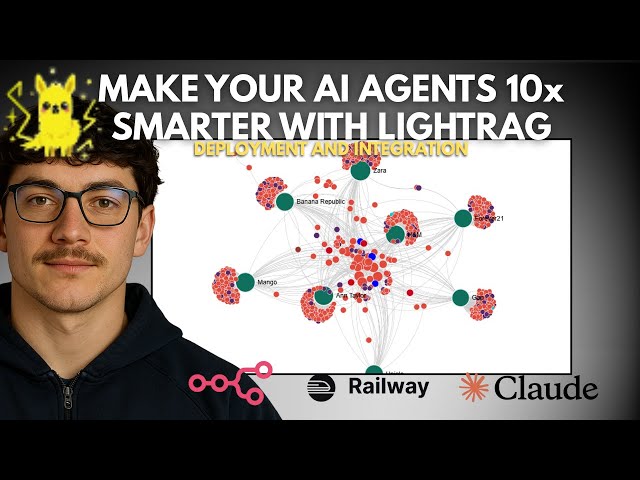 Make Your AI Agents 20x Smarter: Deploy LightRAG in 5 Minutes + n8n Integration (Complete Tutorial)