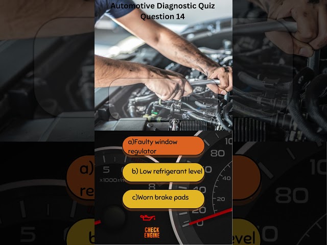 Quiz in Overdrive Automotive Knowledge Test! Question 14 #carquiz #automobile #carquizchallenge