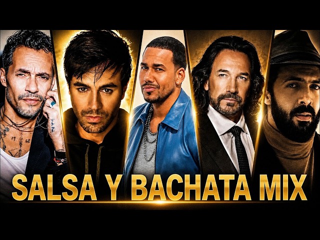 Marc Anthony, Romeo Santos, Enrique Iglesias, Aventura, Juan Luis Guerra MIX SALSA Y BACHATA