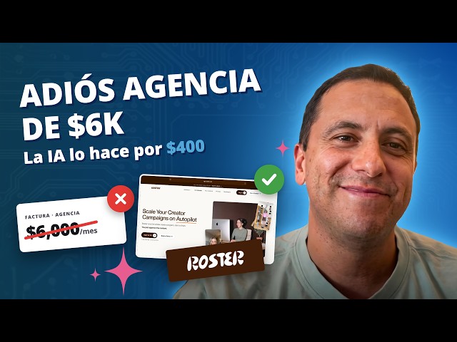Cómo Escalar tus Campañas con Creadores en Piloto Automático con IA | Roster