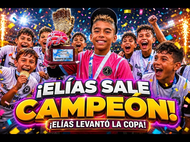 🏆⚽🔥 Elías lifted the trophy and dominated the entire championship!!!