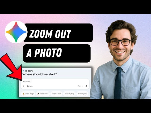 How to Infinite Zoom Out a Photo with Gemini AI AUTOMATICALLY  (full guide 2026)