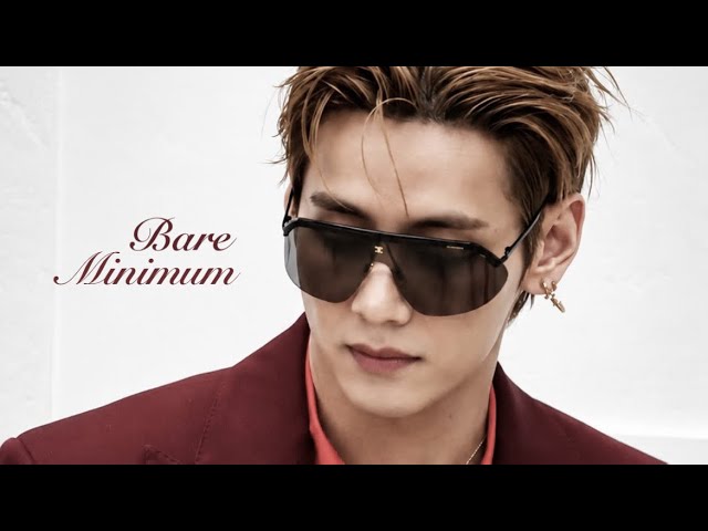 Kim Taehyung- Bare minimum [FMV]