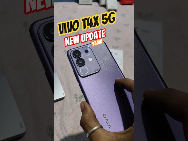 Vivo T4x 5G New Update Enrolled Today || Go To Setting Amd Update Now 👍