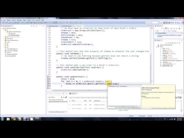 Android Tip Calculator Tutorial, Chapter 3: Java - Part 12