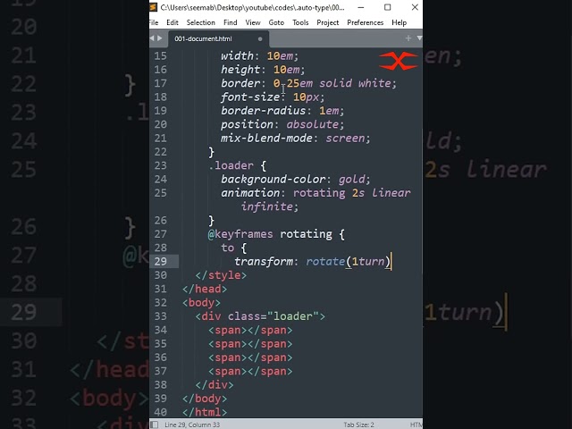 Squares ｜ HTML CSS
