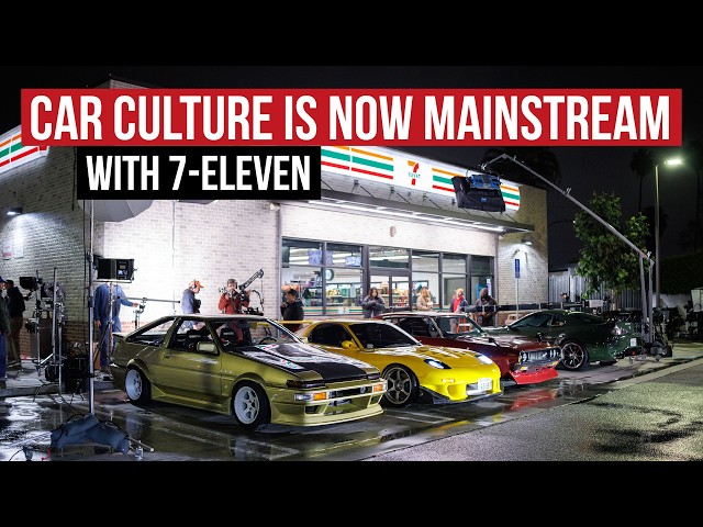 7 Eleven Just Took JDM Car Culture Into Every American Household: BTS Commercial Shoot