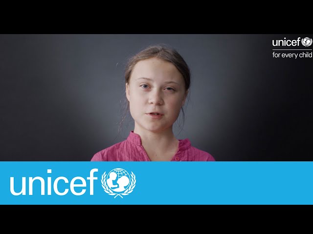Greta and eight young activists reveal how the climate crisis is shaping their lives | UNICEF