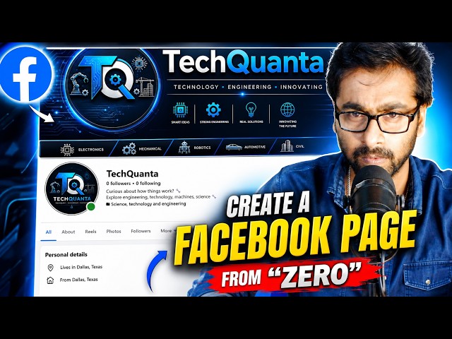 Create a Facebook Page From Zero & Grow Faster | Step-by-Step Guide