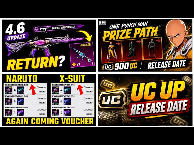 😱M4 Shinobi Kami Return 4.6 Update | Next Prize Path 900 UC? | Next UC Up | Naruto Voucher Return