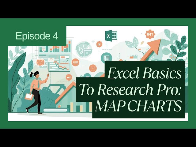 Excel MAP Charts for Beginners 🗺️ Full Guide to Visualizing Country Data