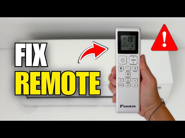 How To Fix AC Remote Not Working (Full Guide)