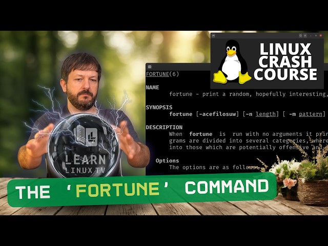 The 'fortune' Command in Linux (Hidden Terminal Fun!)