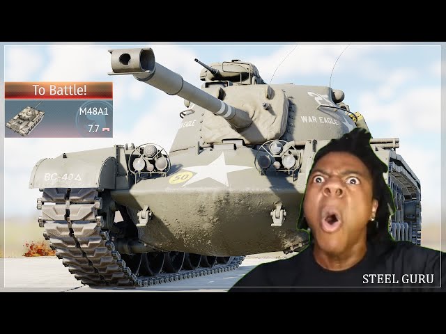 The WORST STOCK tank in the entire game 💀💀💀 M48 STOCK GRIND Experience !!!