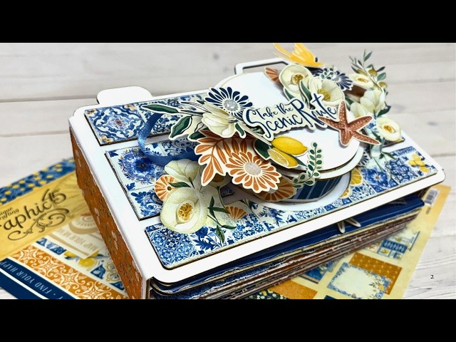 How One Crafting Mistake Turned Into a Mini Album Masterpiece | Scenic Route Camera Album Tutorial