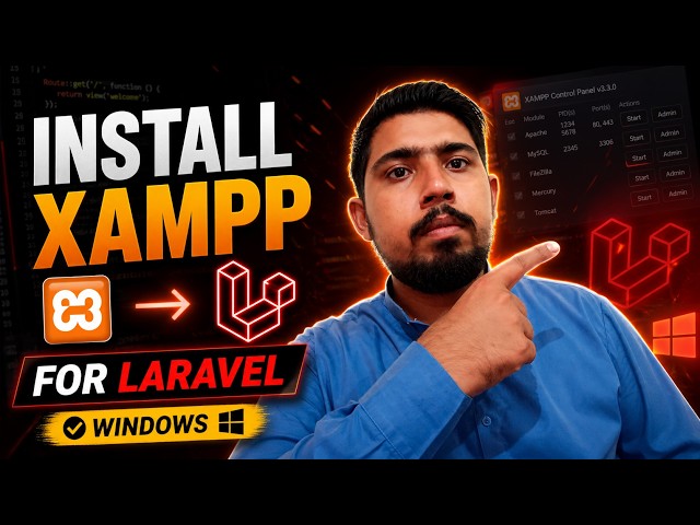 How to Install XAMPP for Laravel 13 (PHP 8.3 + MySQL)