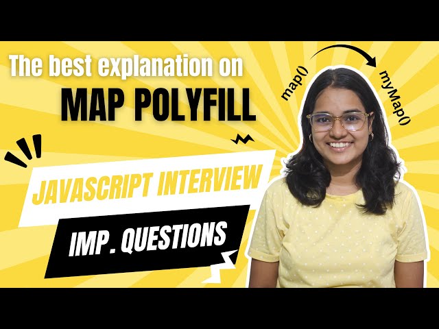 Map Polyfill in Javascript | Javascript Interview Questions | Frontend Interview Prep Series