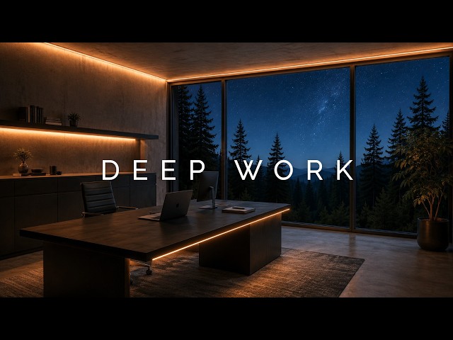 Deep Work Music • Ambient Night Beats for Coding, Study & Long Focus Sessions
