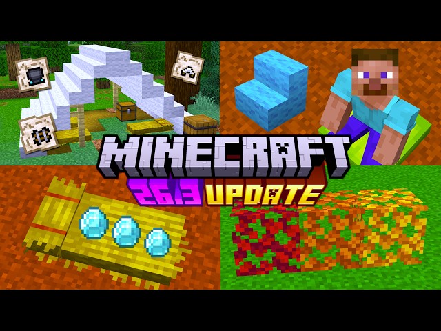 100 Things Added in Minecraft 26.3