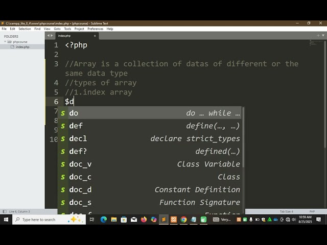 PHP ARRAY