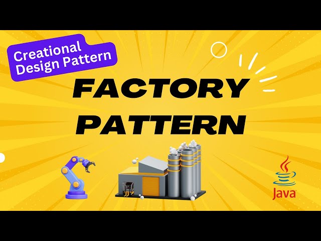 Factory Pattern in Java with code example