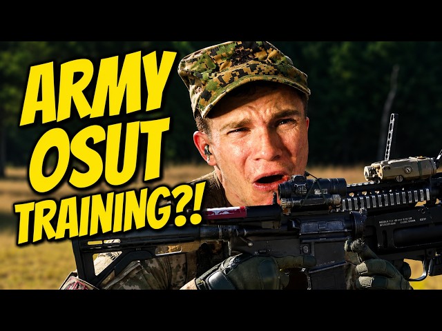 OSUT ARMY TRAINING?! (Marine REACTION)