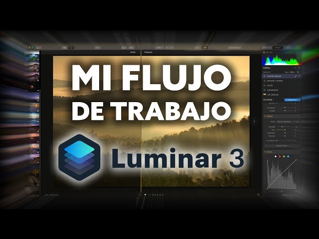 Mi FLUJO DE TRABAJO en LUMINAR 3