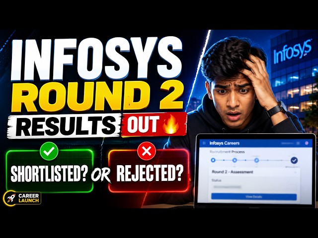 Infosys Round 2 Results OUT 🔥 | Shortlisted or Rejected? | SE DSE SP | September 5 & 6 Coding Exam