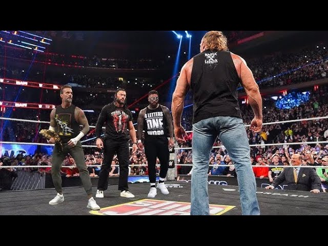 Brock Lesnar one's again face to face Roman Reigns on SmackDown - wwe SmackDown highlights today