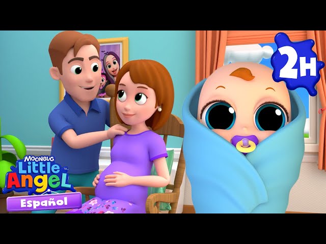 El día que nació Bebé Juan ‍🍼👶| Canciones Infantiles con Bebé Juan🎵| Little Angel Español