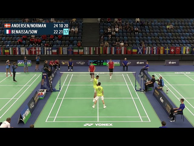 Sebastian Mønster Andersen & Birk Norman are European Junior Champions!