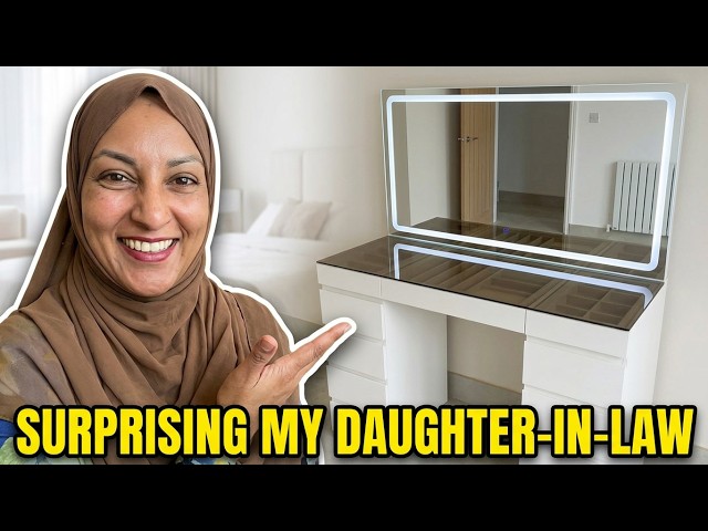 Surprising my Daughter-in-law with NEW Dressing-table | New Bed is Here! Decorating the Hallway