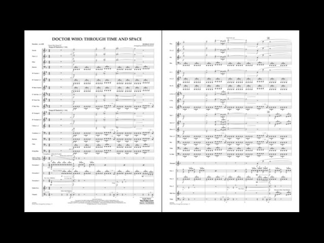 Doctor Who: Through Time and Space by Murray Gold/arr. Robert Buckley