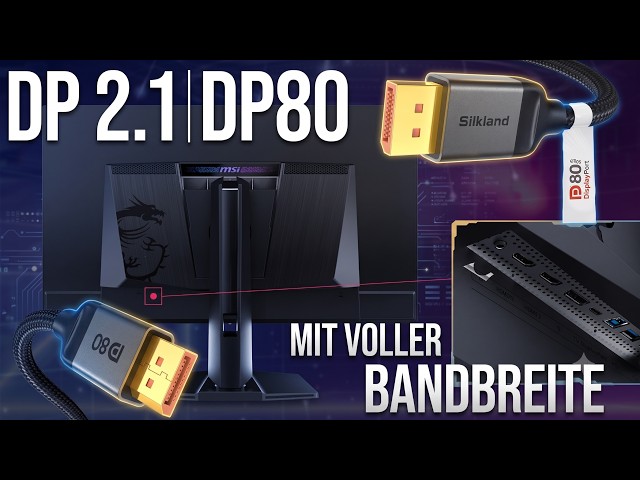 Is your monitor REALLY running at full bandwidth? ⚠️ DisplayPort 2.1 & DP80 UHBR20 tested!