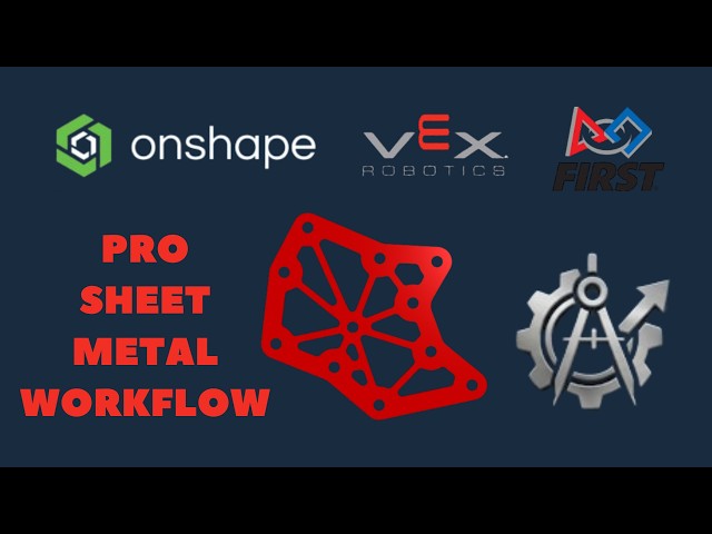 Create Sheet Material Like a Pro (simply) in Onshape Workflow showcase