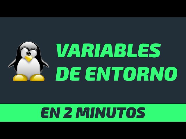 TODO sobre las Variables de Entorno en 2 Minutos