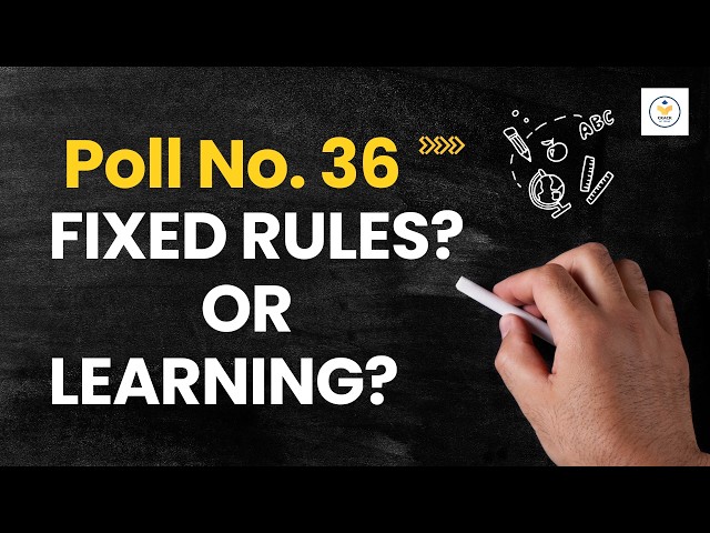 Poll 36 | Machine Learning vs Rule-Based AI | DISA Exam MCQ Explained