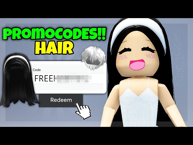 PROMOCODES THAT GIVE YOU FREE HAIR & ITEMS