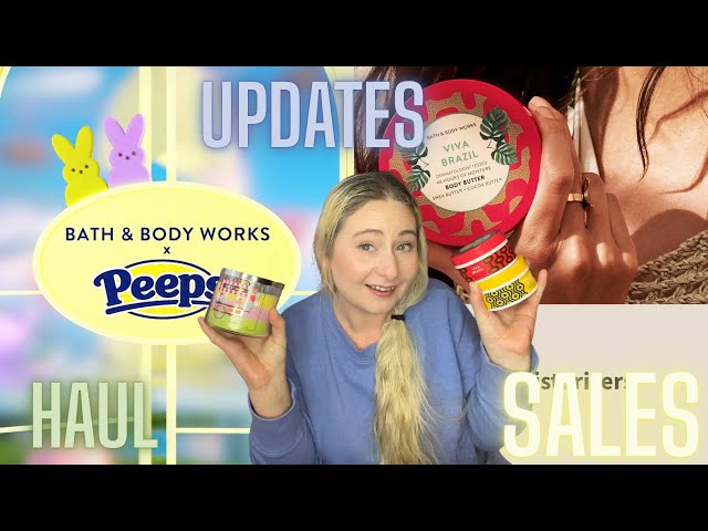 BATH & BODY WORKS $5.95 MOISTURIZER SALE HAUL!! PLUS MORE SALE INFO TRIO BODY CARE SALE!! UPDATES 🐥