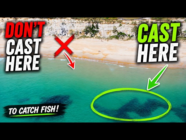 How to Find Fish From the Beach (Most Anglers Cast in the Wrong Place)!