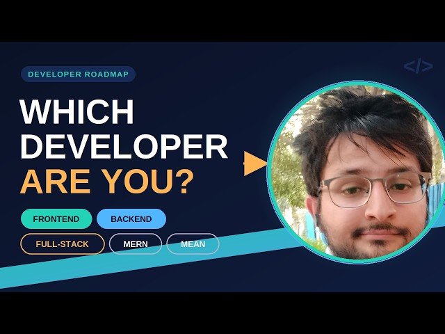 Developer Roadmap 2026: Frontend, Backend, Full-Stack & MERN ||MEAN Explained