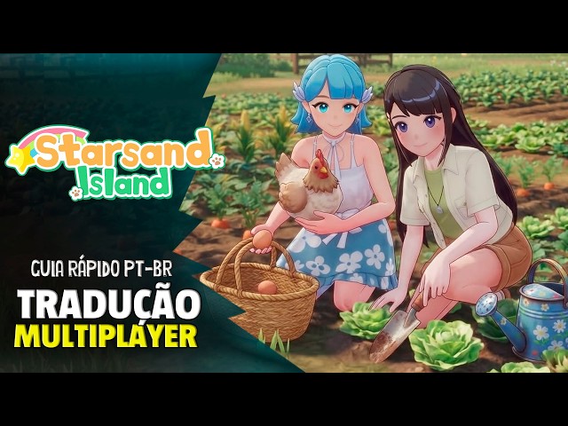 HOW TO TRANSLATE AND UNLOCK MULTIPLAYER IN STARSAND ISLAND VERSION 1.0