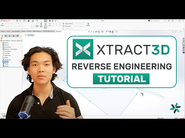 Reverse Engineering in SolidWorks with Xtract3D Plugin: Tutorial
