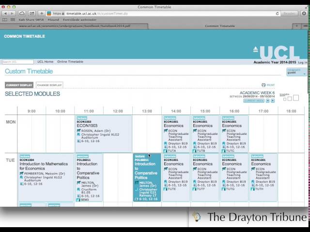 Module registration