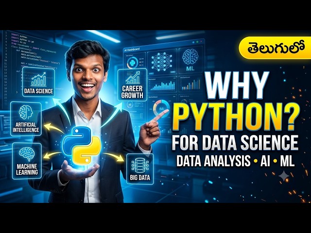 Why Python is Required for Data Science? | Python for Data Analysis Explained | Python Course #2