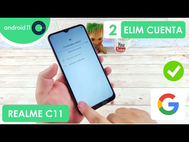 Remove Google Account from Realme C11 | Android 11