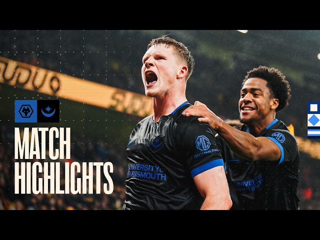 Highlights ⚫️ | Wolves v Pompey