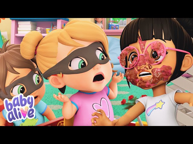 Chocolate Cake Playtime DISASTER!!! 🎂 Baby Alive Official 🍼 Cartoons for Kids ✨ Kids Videos 💕