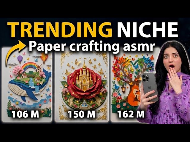 How to Create Viral Paper Handcraft Videos with AI | (Step-by-Step Tutorial) | 100% FREE